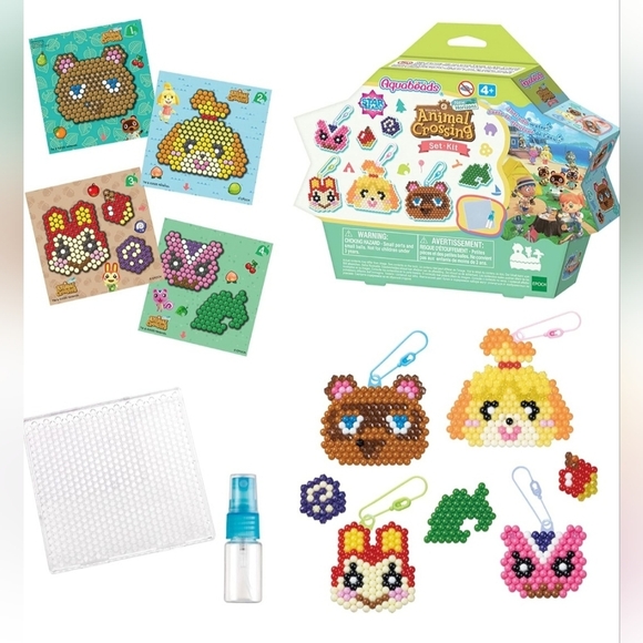 Animal Crossing Other - Aquabeads Animal Crossing: New Horizons Character Set,  Kids Crafts, Beads, Arts